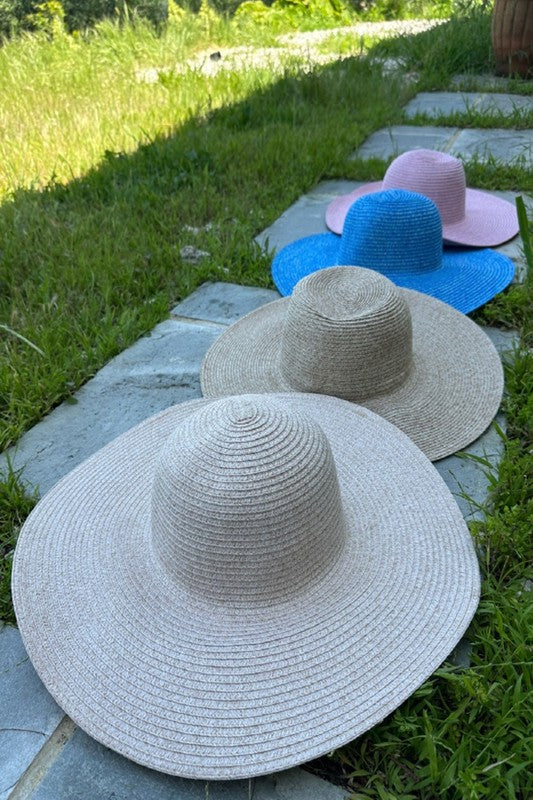 FOLDABLE WASHABLE WIDE BRIM SUN HAT