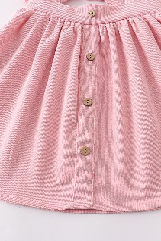 Pink strap dress