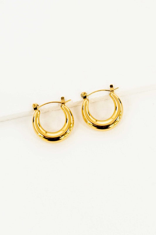 Simple Hoop Earrings