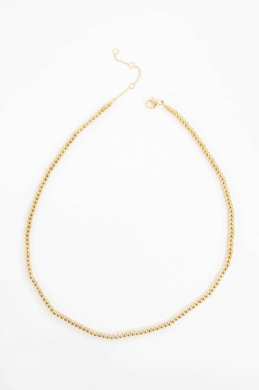 Micro Beaded Necklace