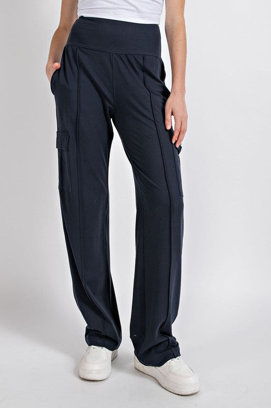 BUTTER STRAIGHT LEG CARGO PANTS
