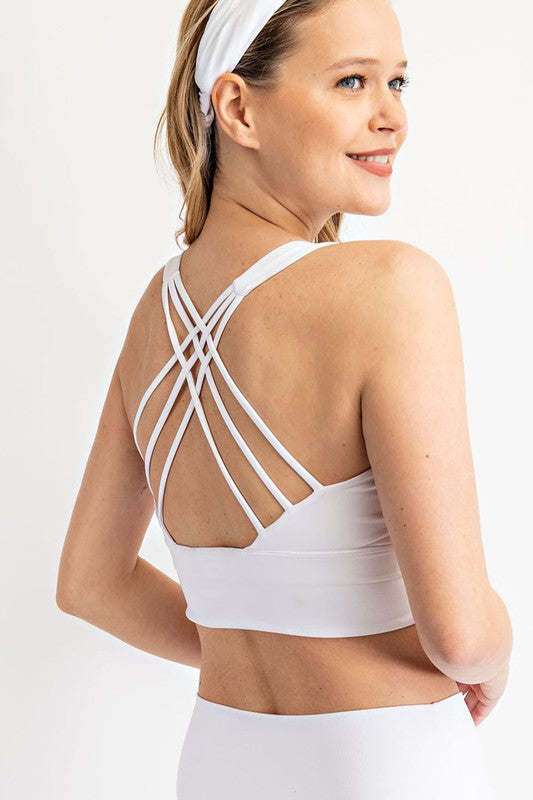 CRISS CROSS BACK SPORTSBRA