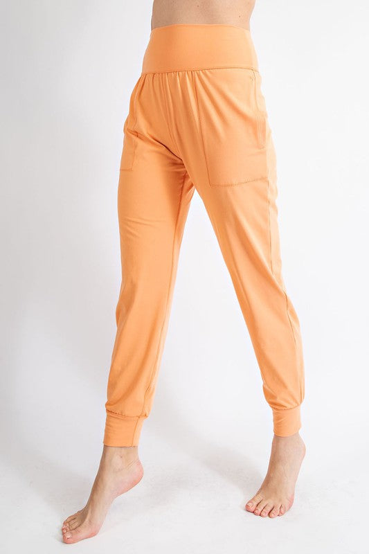 PLUS SIZE BUTTER SOFT JOGGERS WITH POCKETS