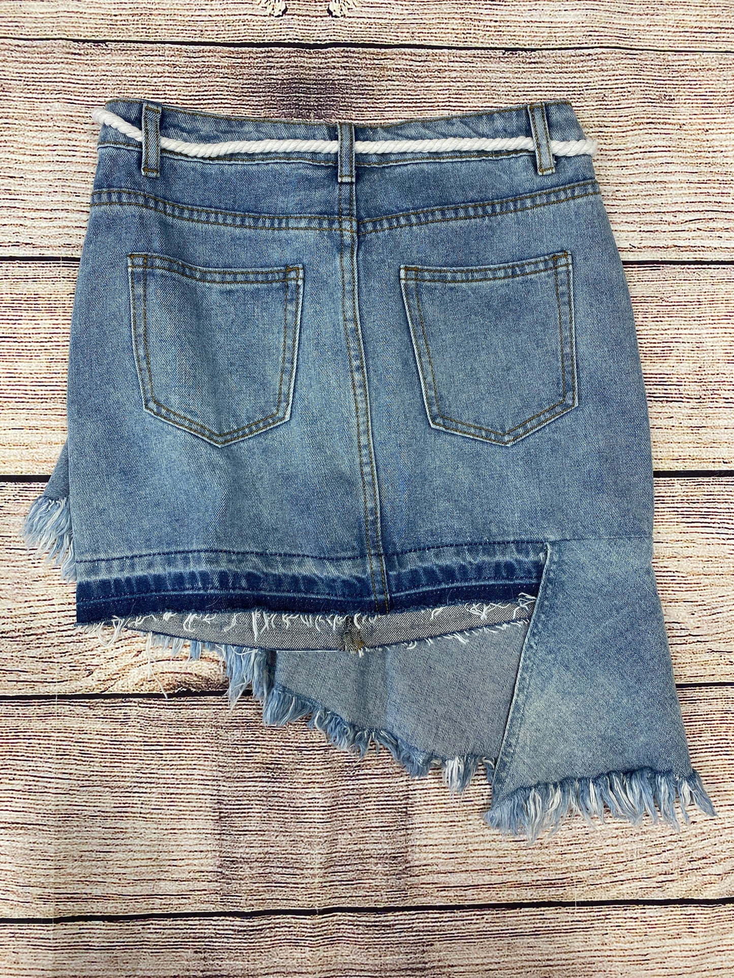 CLEARANCE! Dance & Marvel Asymmetrical Denim Skirt