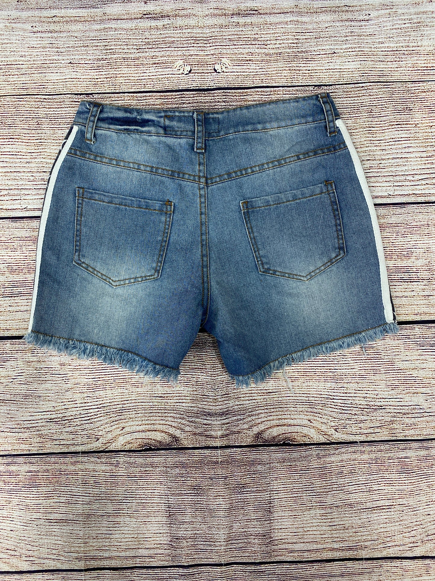 CLEARANCE! Vintage Havana Star Distressed Denim Short