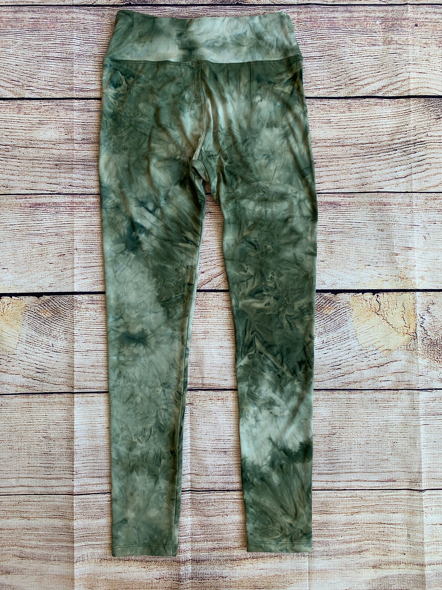 Olive Tie Dye Legging