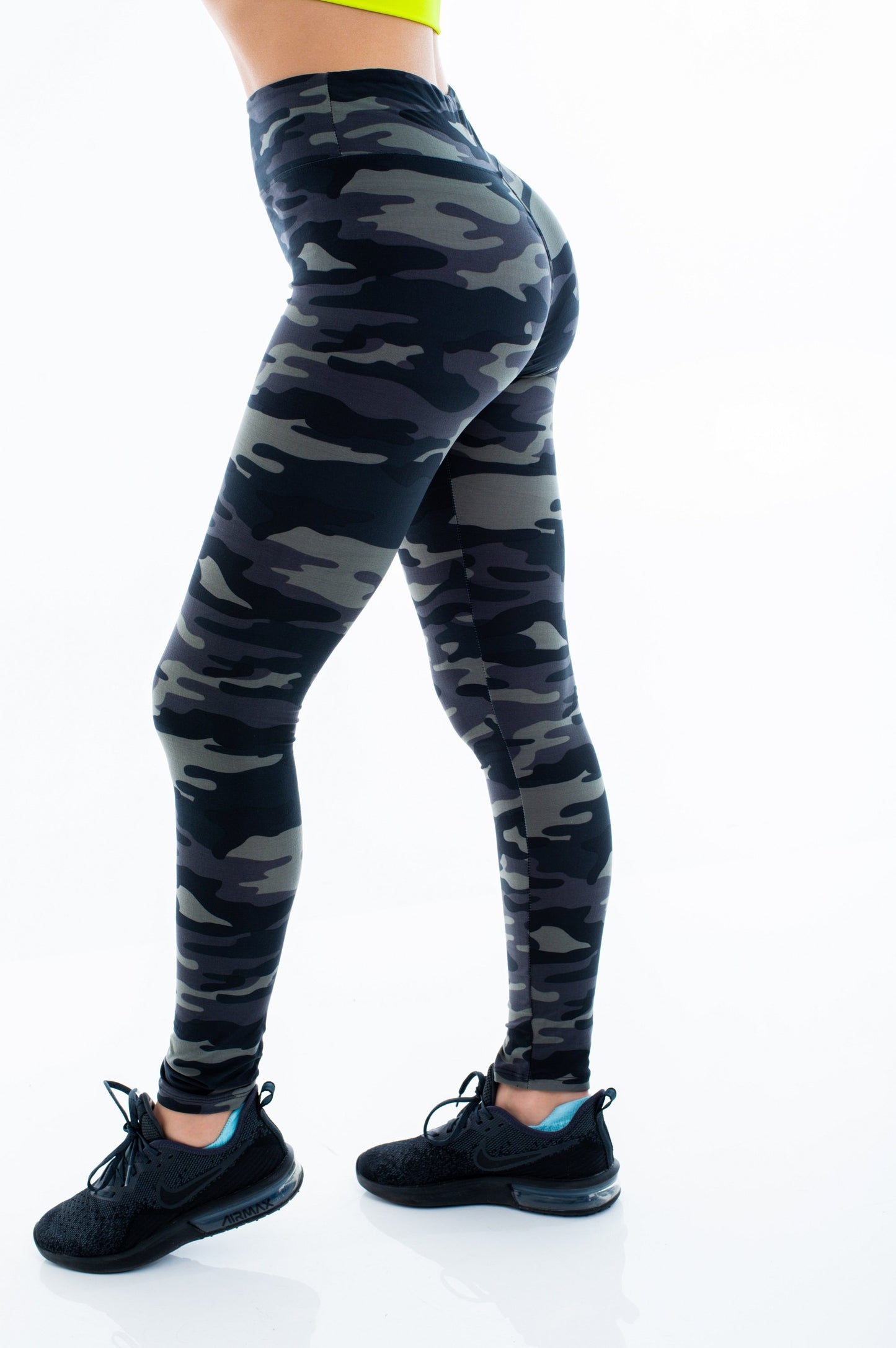 Navy Camo Leggings