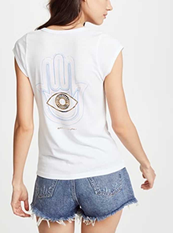 Neon Hamsa Tee