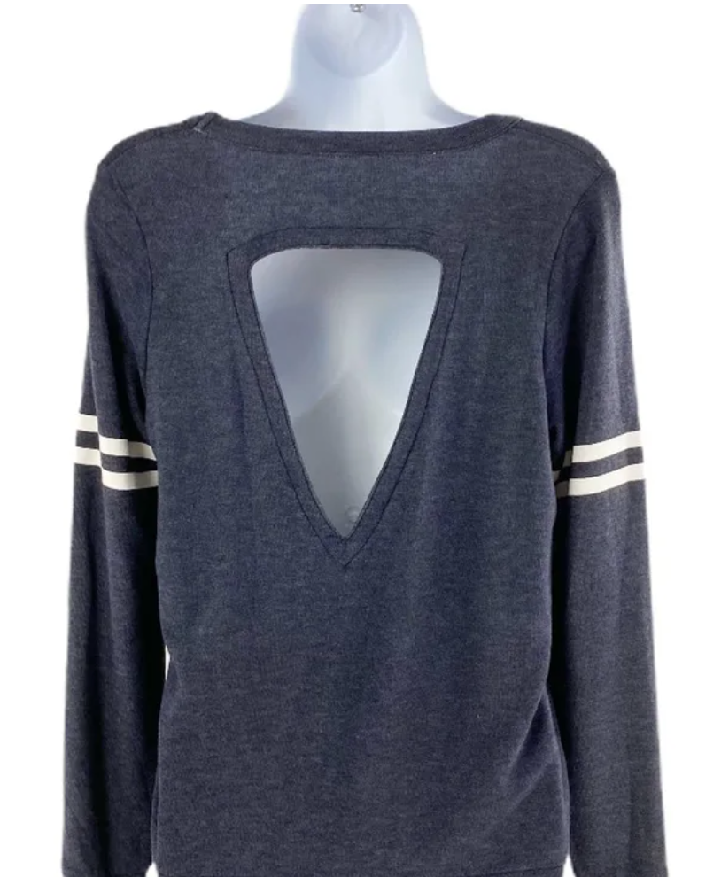 CLEARANCE! Chaser Cozy Cutout Back Pullover DOGS