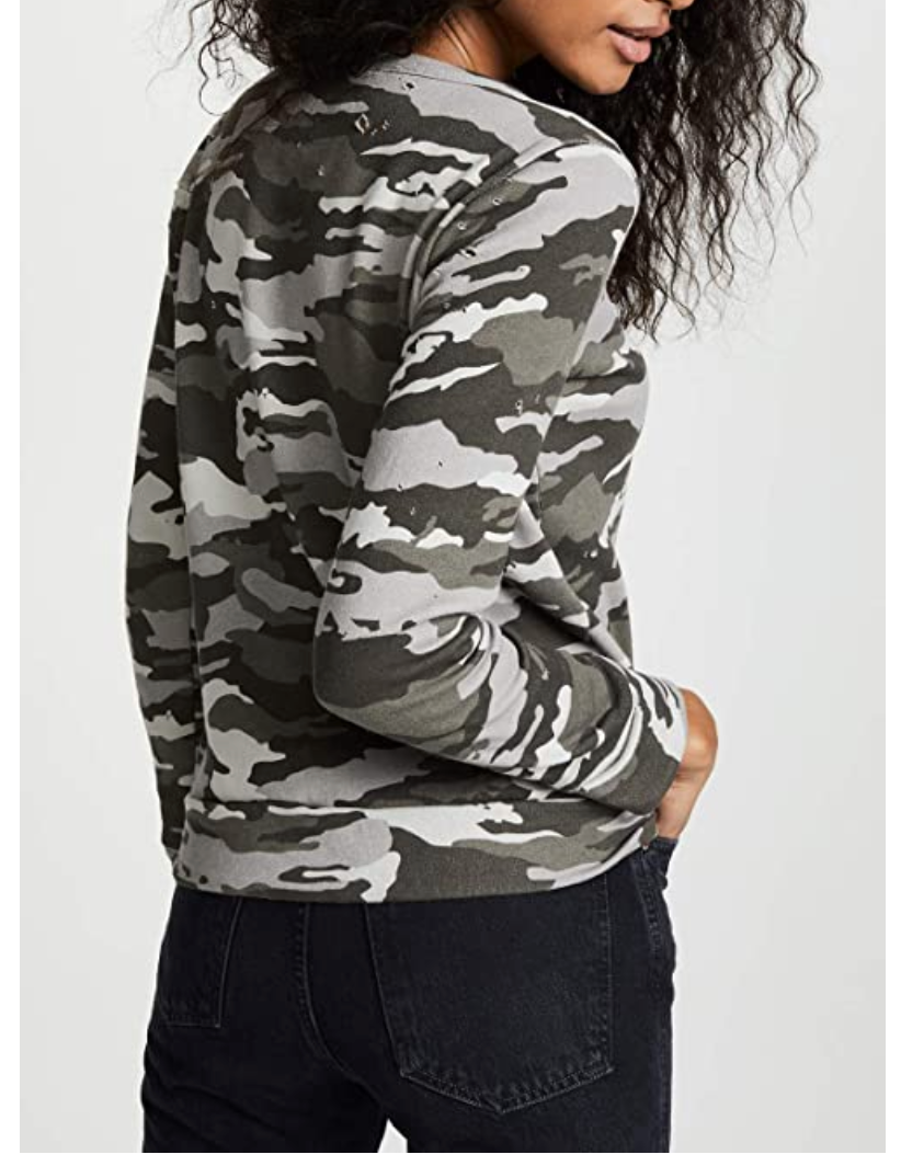 CLEARANCE! CHASER BRAND GREY CAMO SWEATSHIRT
