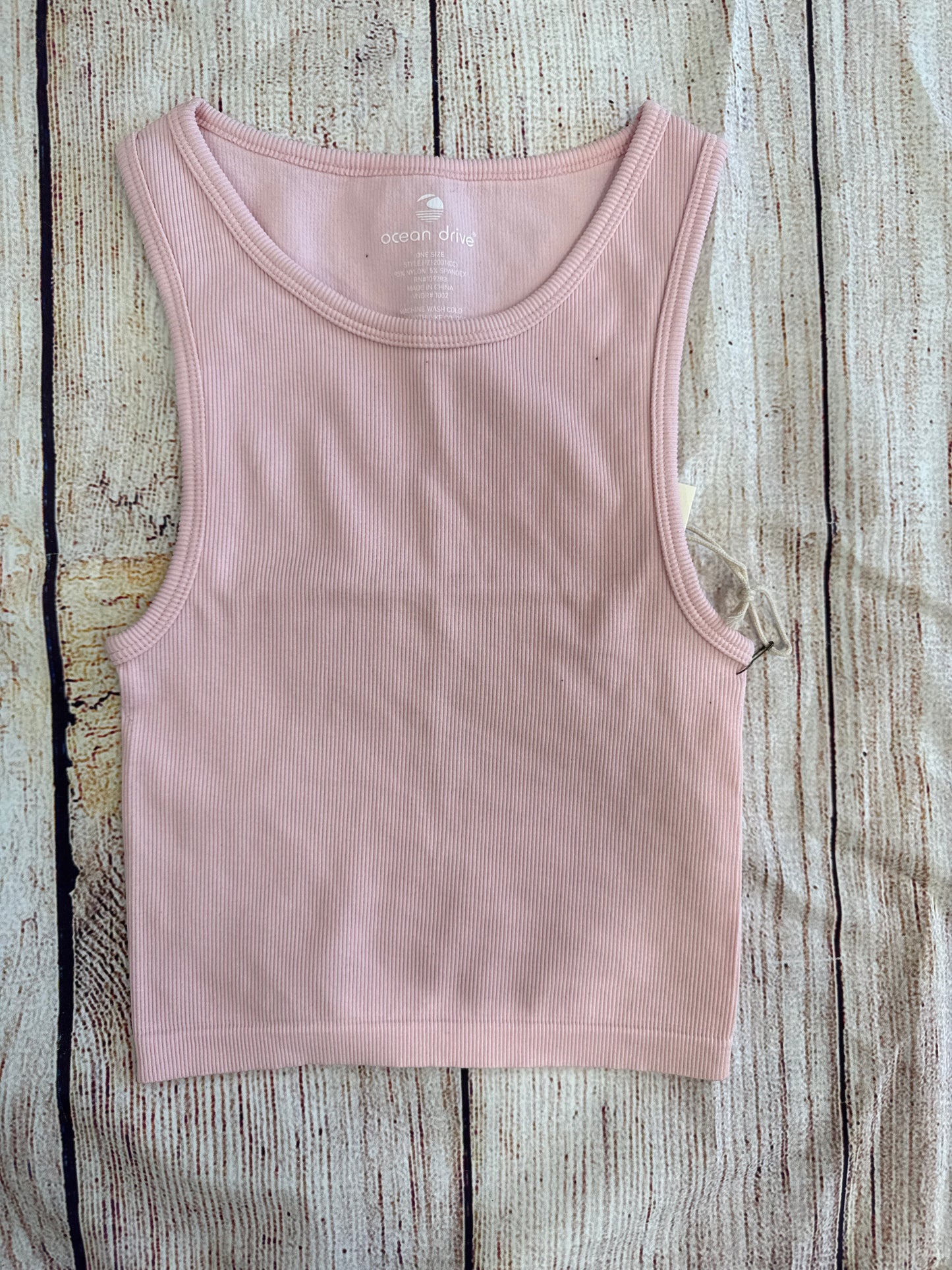 Seamless rib tank tops