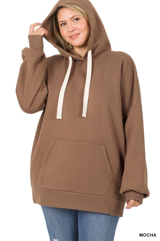 Longline oversized hoodie best sale