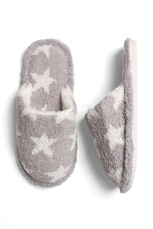 Soft star slippers hot sale