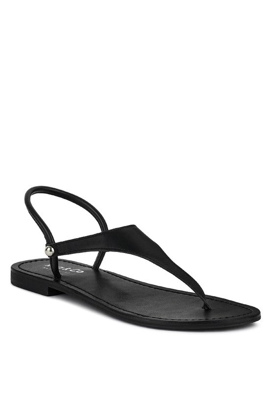 MADELINE Flat Thong Sandals