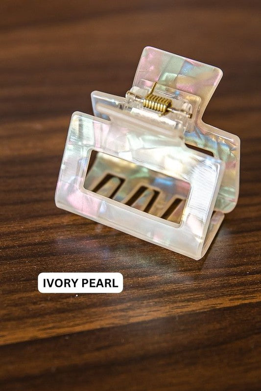 Mini Small Pearl Claw Clip