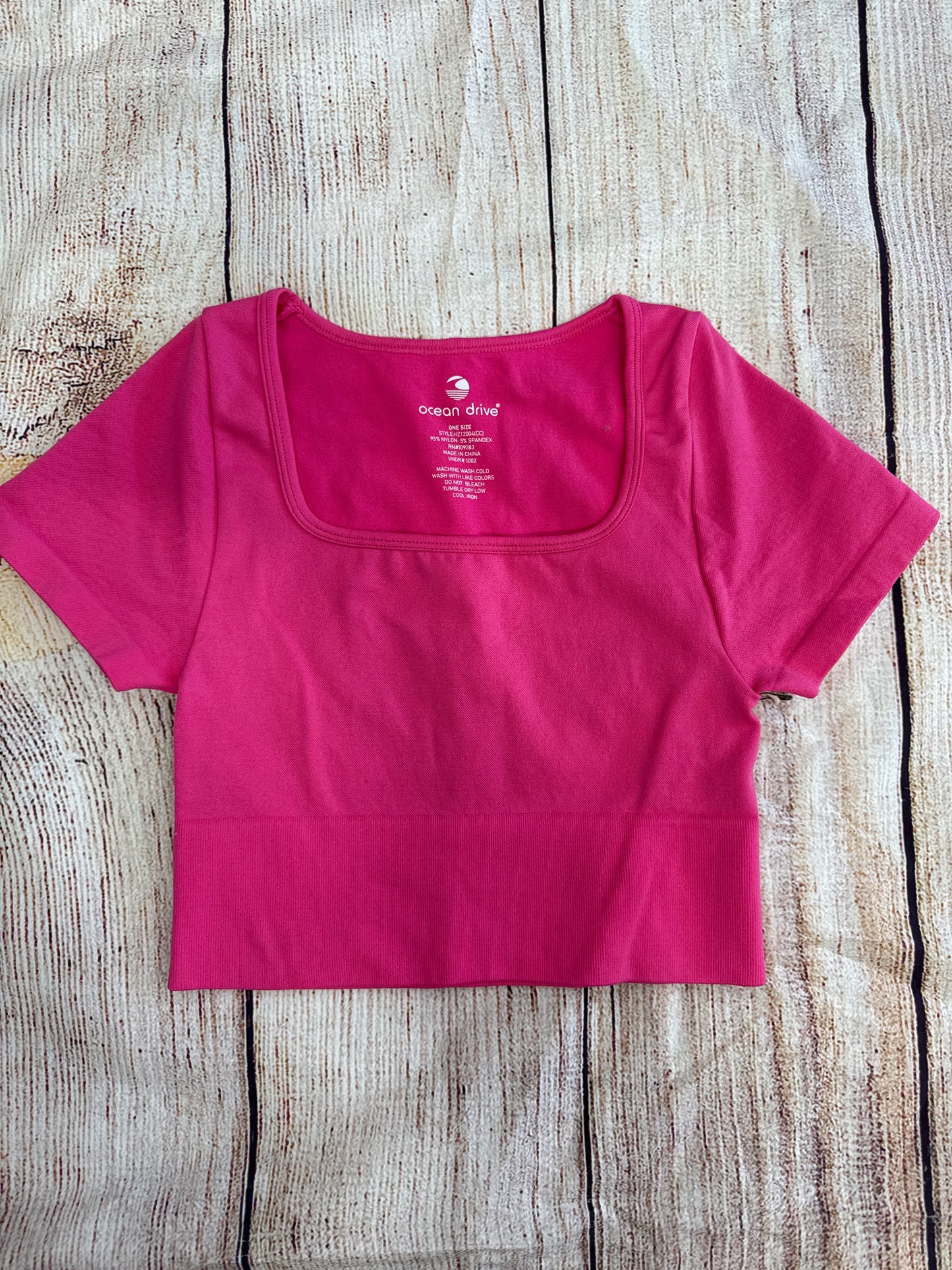 Seamless crop top