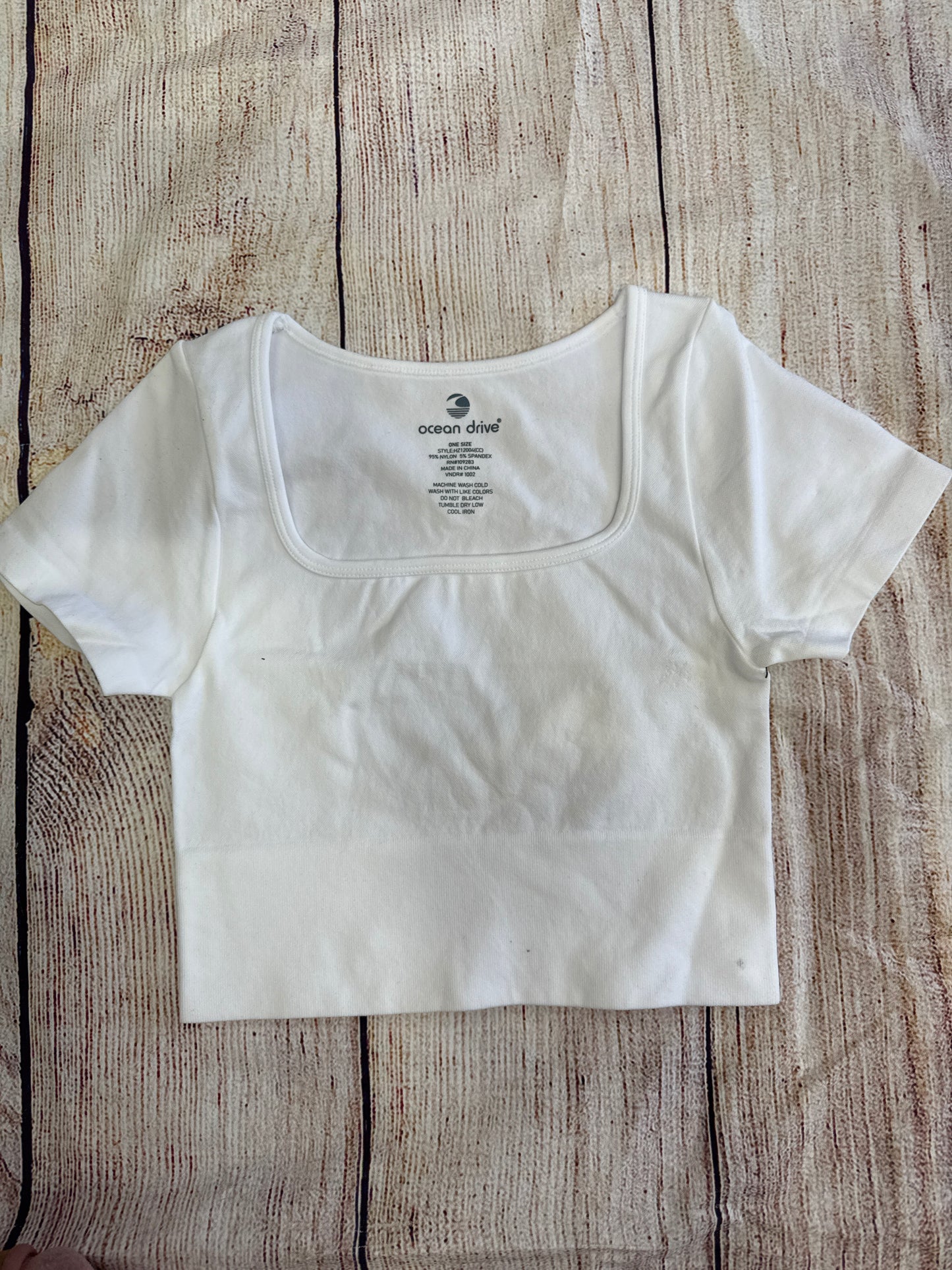 Seamless crop top