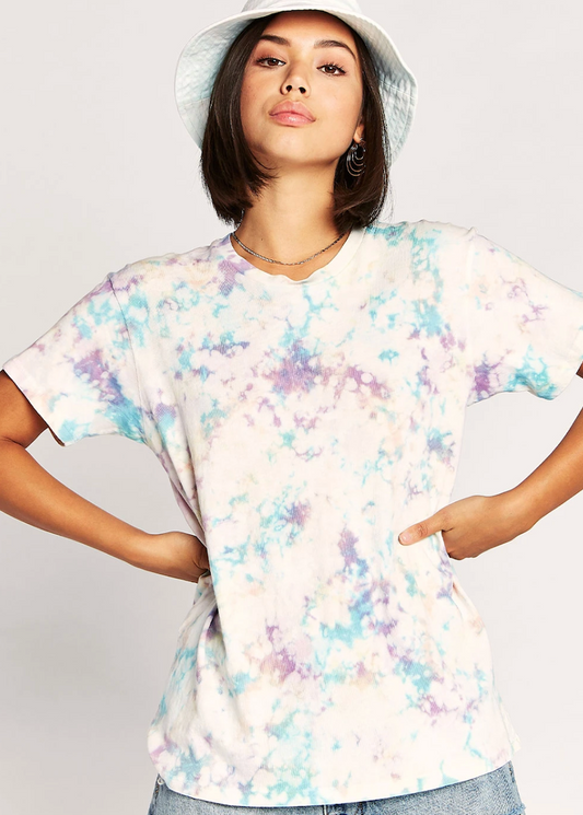 Tie Dye Weekend Tee Spring Bubble