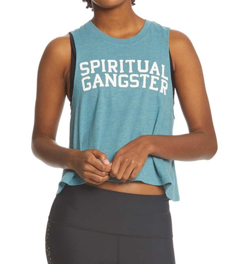 Varsity Spiritual Gangster Crop Top