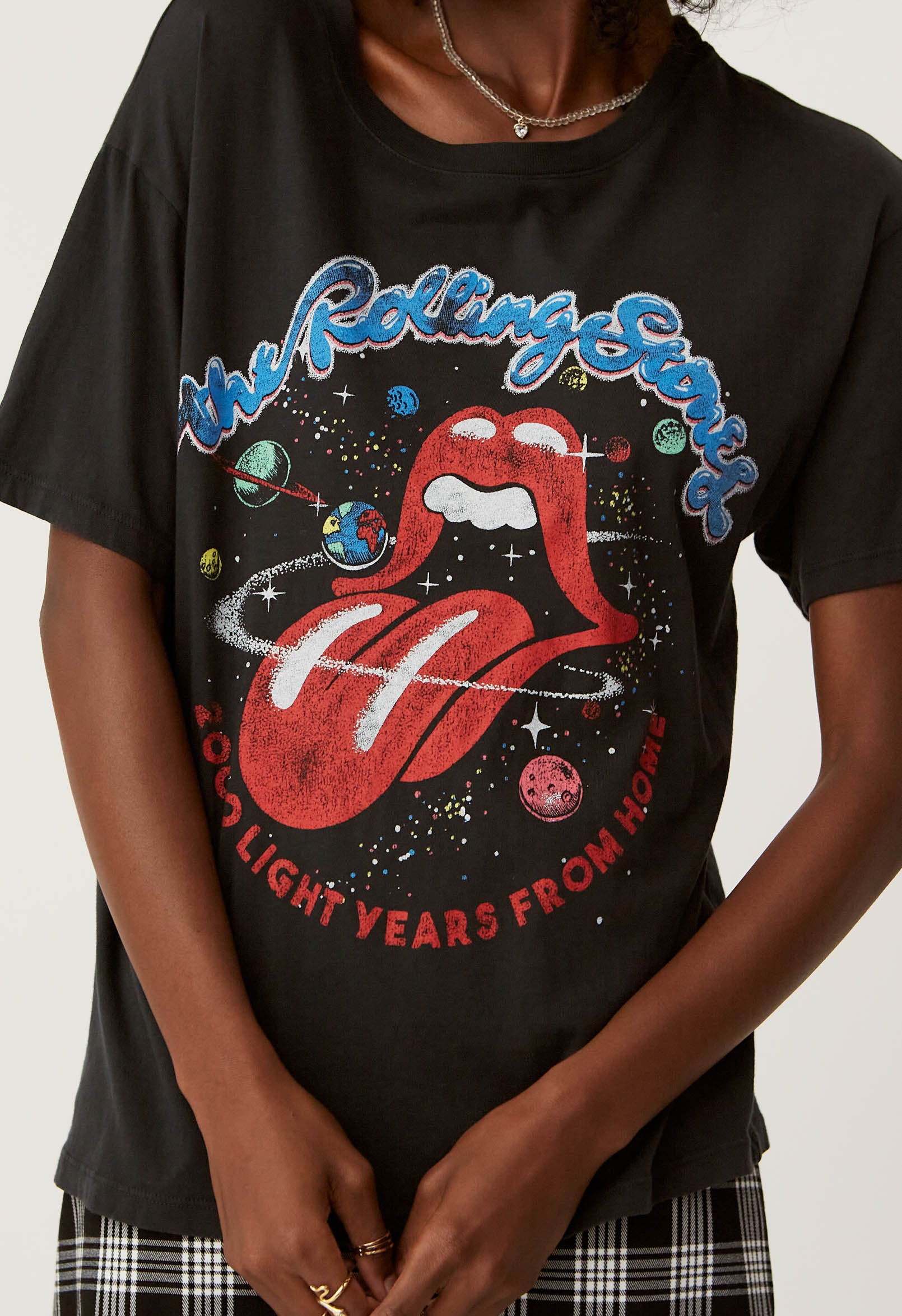Rolling Stones Galaxy Boyfriend Tee